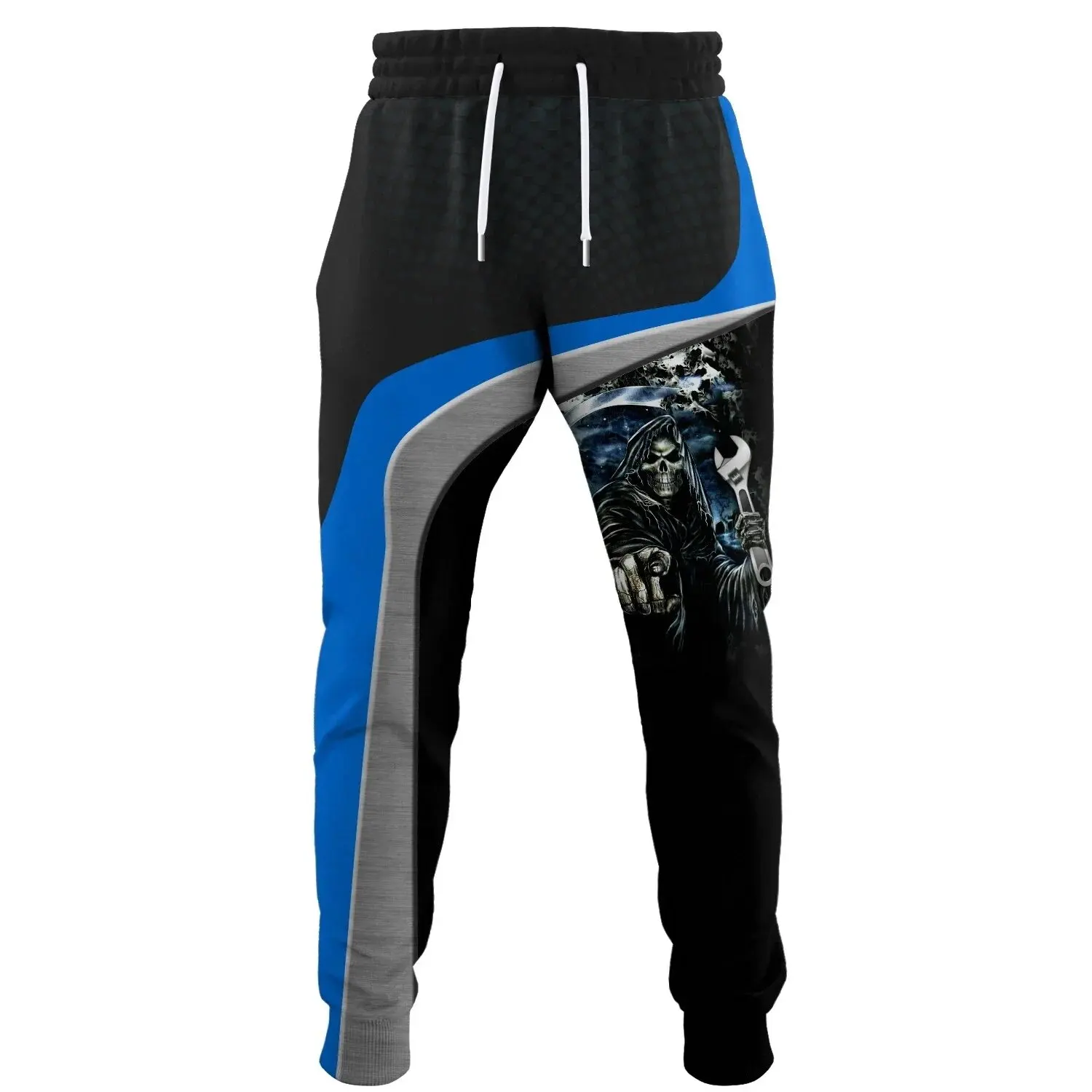 Fashion autumn men's sports pants metal retro mechanical 3D printed pants neutral street casual sports jogging pants Q0132