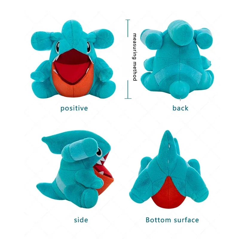 Gible Pokemon jouets en peluche grand Anime poupée oreiller dessin animé Griknot Gabite Pokémon peluche peluche cadeau pour enfants noël