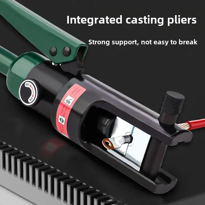 Electric Crimping Tool for Multifunctional Copper and Aluminum Nose Terminals and Cable, Hydraulic Clamp C