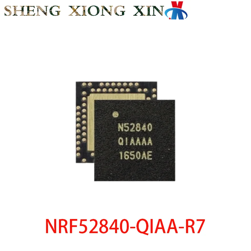 

5pcs/lot 100% NEW NRF52840-QIAA-R7 73-VFQFN Radio Frequency Transceiver N52840 Integrated Circuit