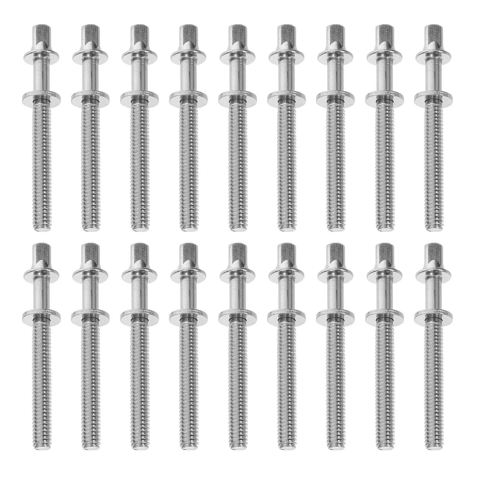 

30 Pcs Drum Screw Replacement Supply Head Tightening Screws Hardware for Tension Accessories Maintenance Kit
