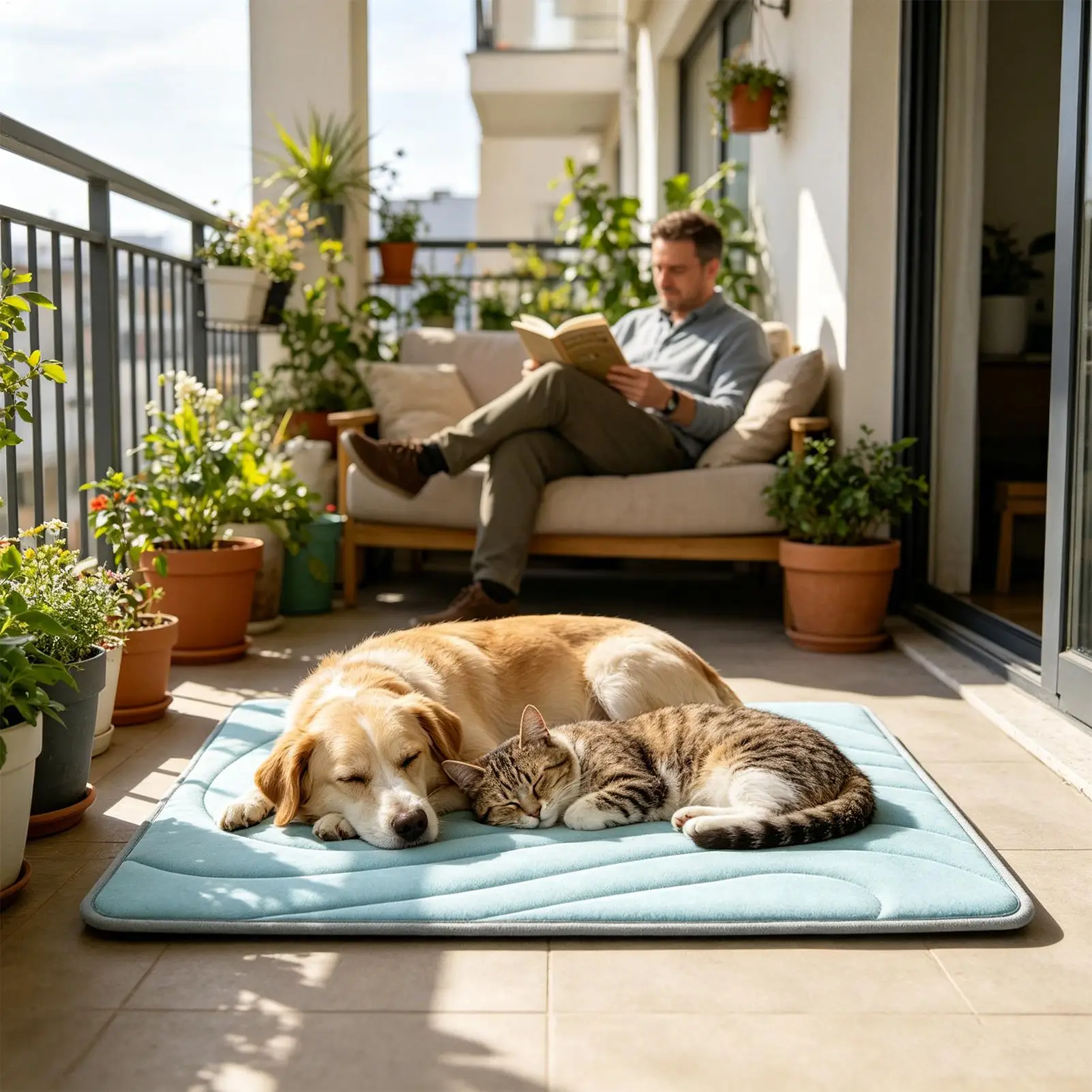 

Cooling Mat For Dogs Washable Sleeping Kennel Bed Cooling Dog Mat For Pet Hamster Animals Summer Outdoor Indoor Beach Car Travel