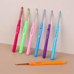 Aluminum Alloy Hook Needle  For DIY Knitting Sweater Weaving Knit Hook Tools Accessories (2.0/2.5/3.0/3.5/4.0/4.5/5.0 MM)
