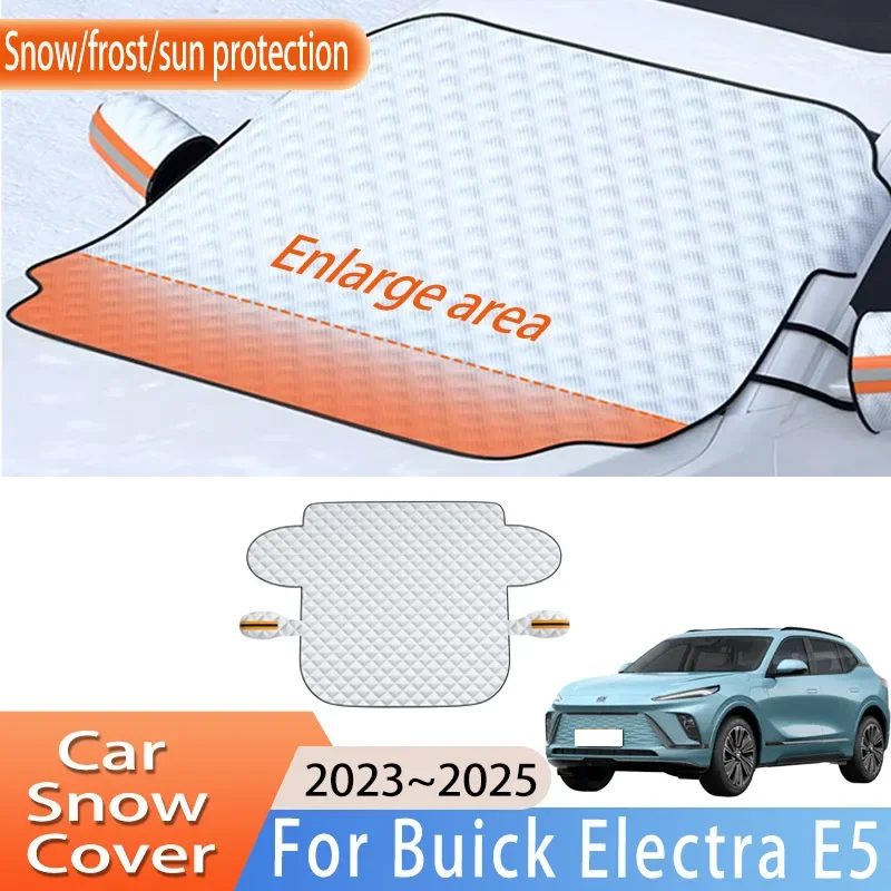 

Car Accessories For Buick Electra E5 2023~2025 2024 Front Windscreen Snow Cover Ice Frost Sun Protector Waterproof Auto Parts