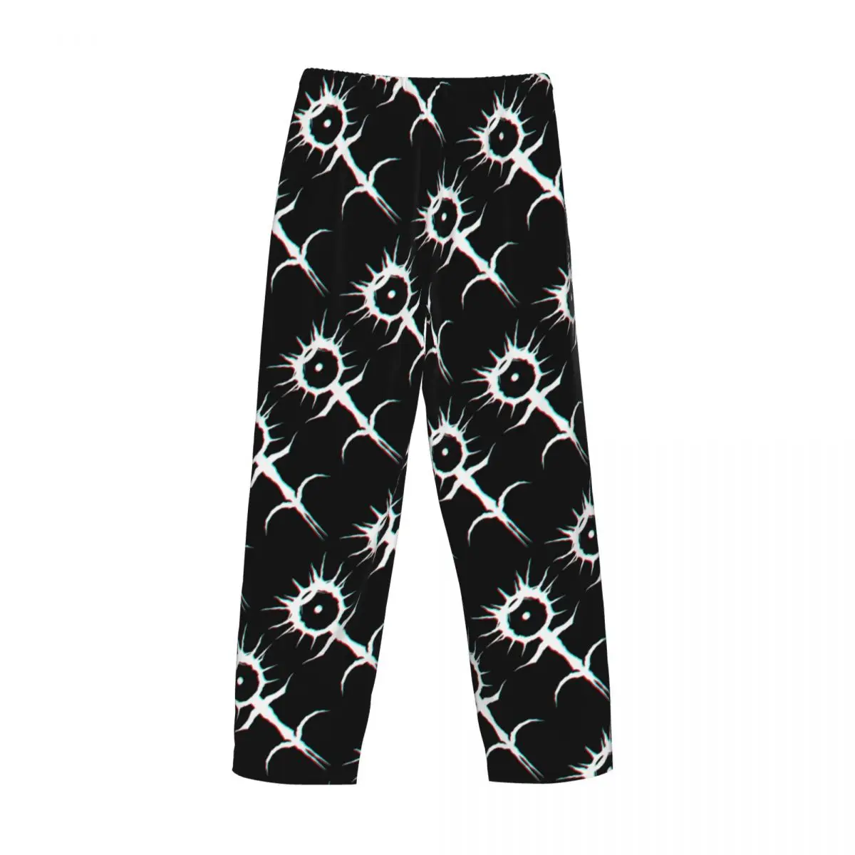 Personalizado g-ghostemanes hip hop logotipo gótico calças de pijama pijamas masculino cintura elástica hip hop sleep lounge bottoms com bolsos