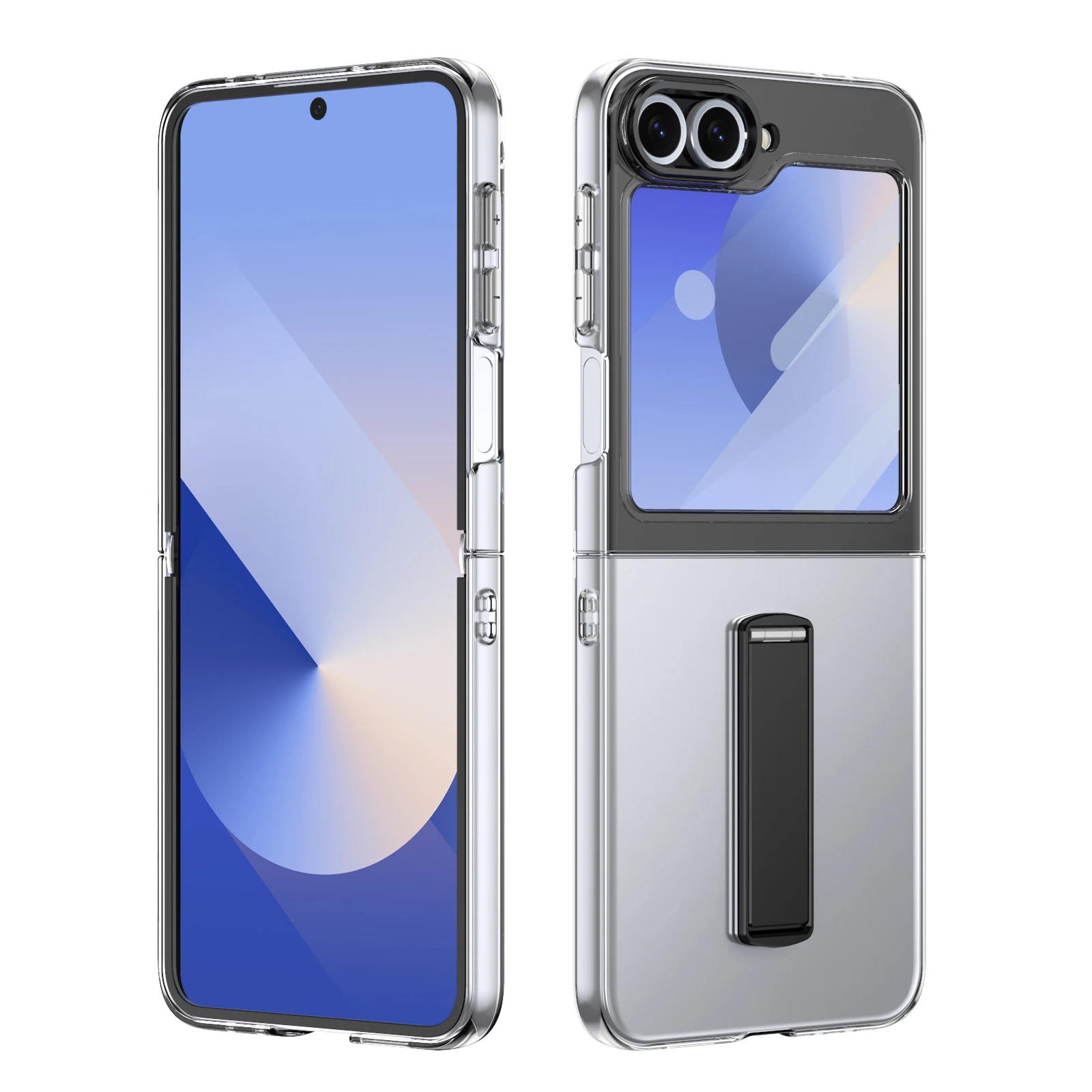 

Акриловый магнитный чехол для зарядки для Samsung Galaxy Z Flip5 Flip4 Flip3, кронштейн для экрана камеры, противоударный чехол для телефона