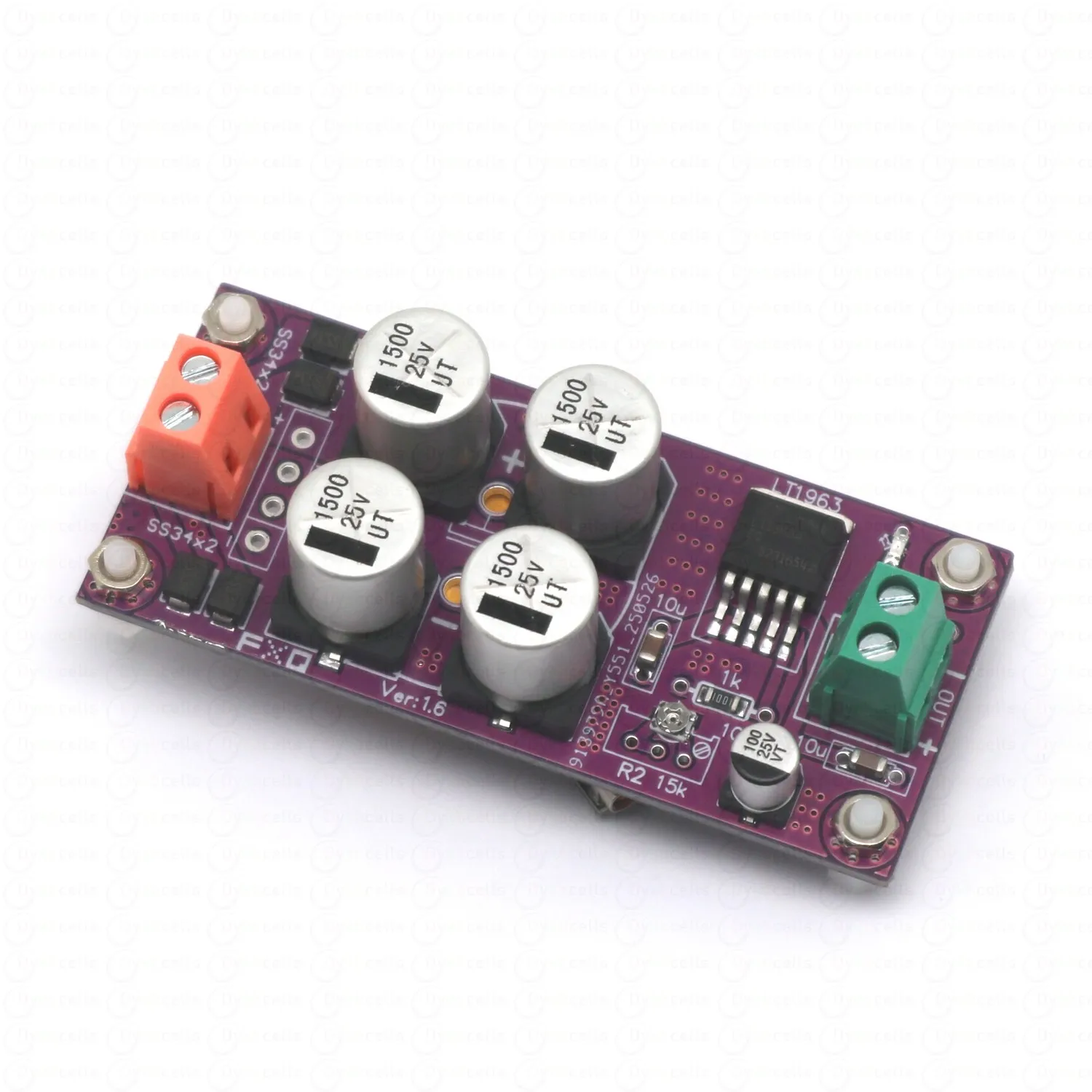 Image of AC/DC zu DC LT1963A 1,5A Präzisions-Linearregler mit geringem Rauschen, einstellbares Netzteil 5V 12V 15V 18V für Audio-Vorverstärker DAC