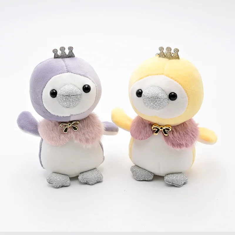 

Новая корона, пингвин, удобная кукла, милый модный кулон, украшение, мягкий брелок, Рождество, день рождения, симпатичный подарок для пары