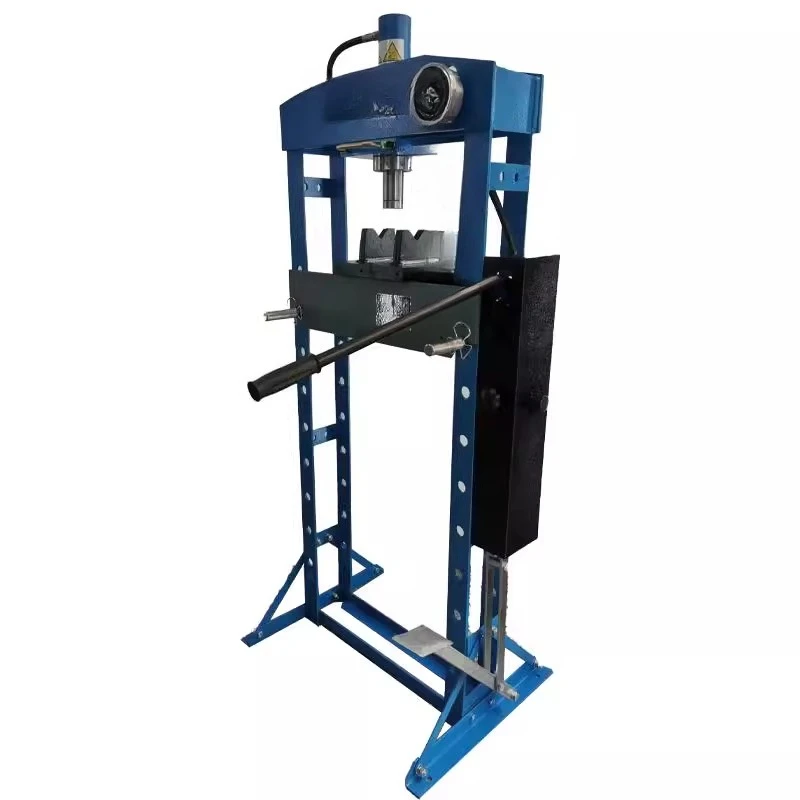 Press 20 tons hand and foot integrated split bearing press HJ0823 pneumatic press