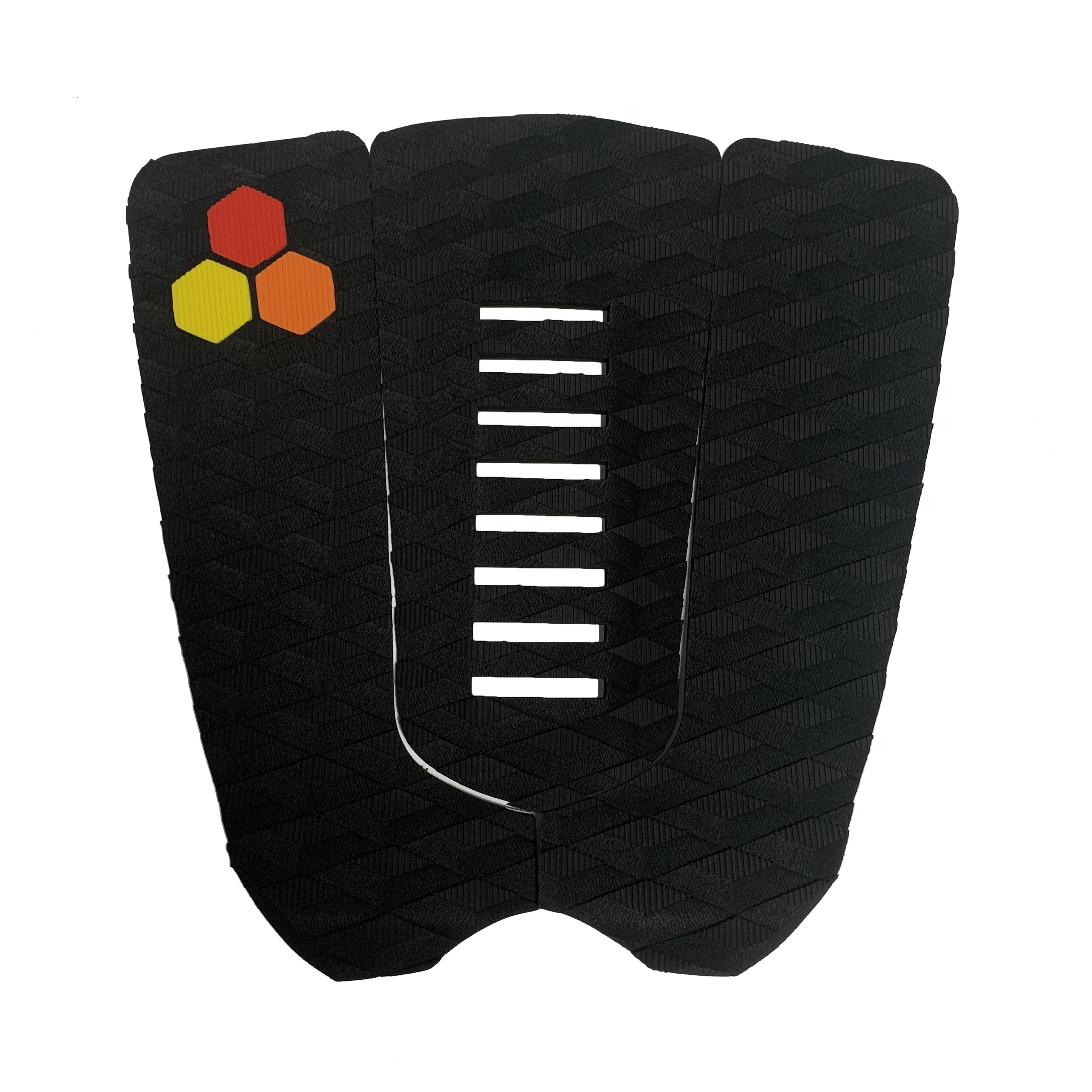 Skimboard Traction Tail Pad 3 Piece Stomp Pad SUP Foot Pads Surf Kiteboard EVA Deck Grip