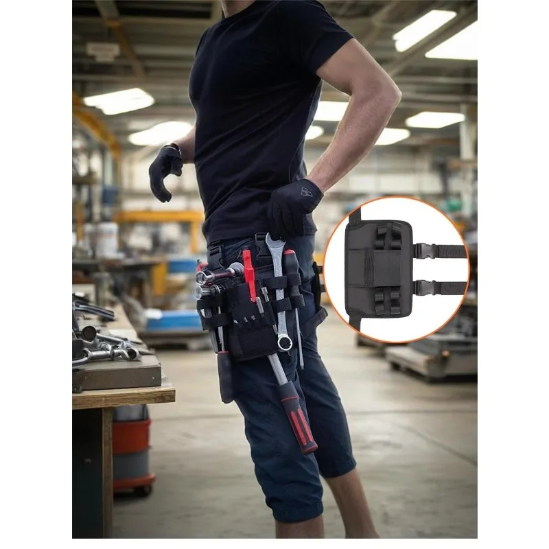 

Премиальная многофункциональная портативная поясная сумка для инструментов из ткани Оксфорд, сумка электрика для обслуживания, тактическая сумка для активного отдыха