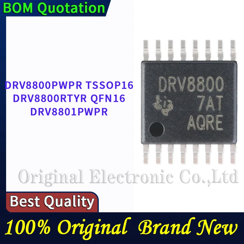 DRV8800PWPR  DRV8800RTYR  DRV8801PWPR متوفر في المخزون غطاء هاتف مخصص