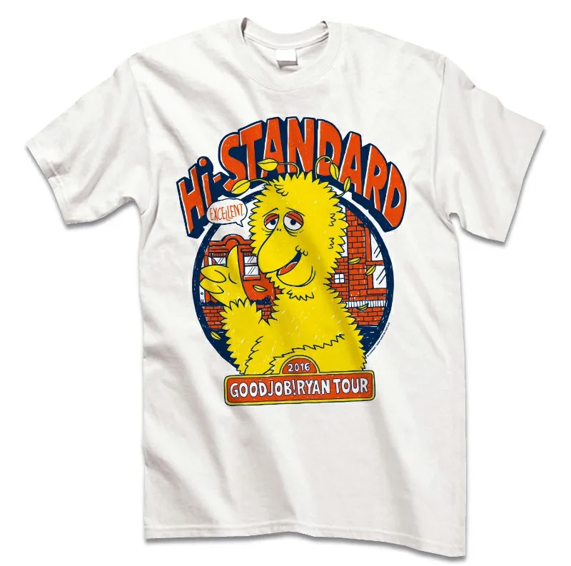 

Мужские и женские футболки из чистого хлопка с принтом талисмана, памятный альбом GOOD Tour 2016,