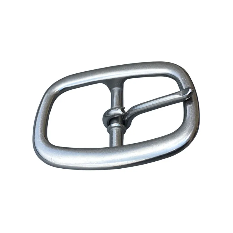 Stainless Steel Oval Metal Pin Buckles, Garment Accessory, 23mm, 33mm 20Pcs