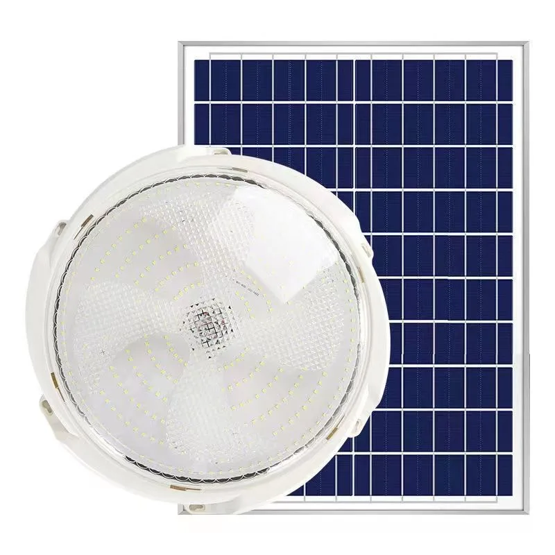 Solar Lights Indoor Home Top Ceiling House Outdoor Garden Pendant Light Panel Lamp Fixture For Corridor Garden Living Room view 6