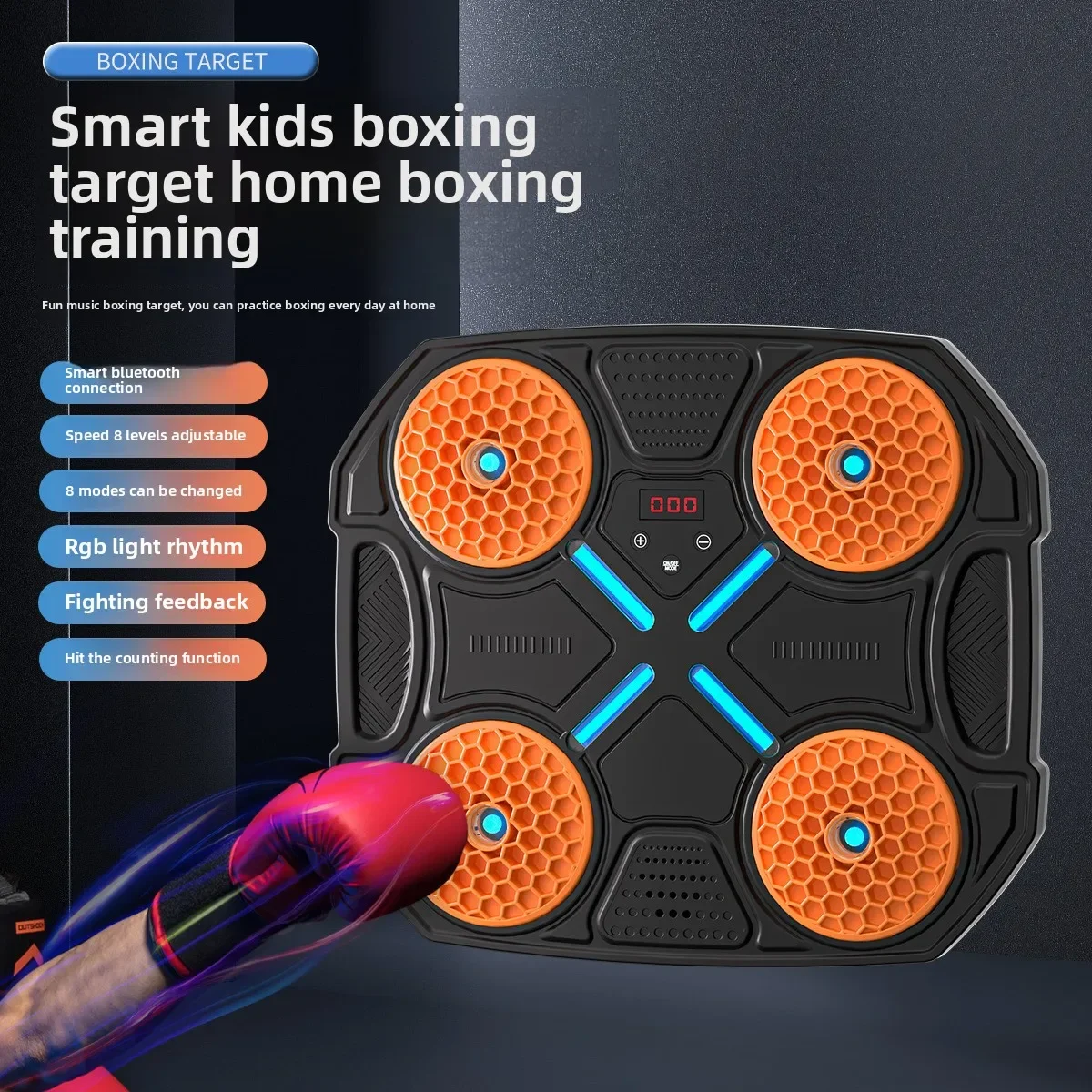

Children's Music Boxing Machine Boxing Wall Target Home Training Equipment Boxing Target Reaction Target Strike Free Fighting