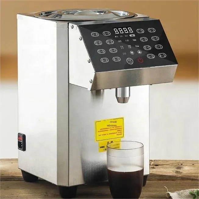 Equipo de tienda de té de la leche de la máquina cuantitativa de fructosa comercial inteligente completamente automática