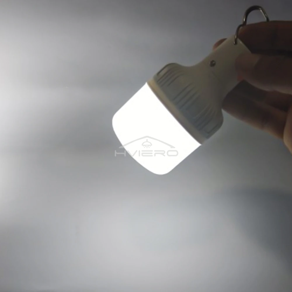60mm USB Rechargeable Led Bulb Portable Camping Emergency Lighting Light Flashlight Outdoor Garden Picnic Work Hanging Tent Lamp