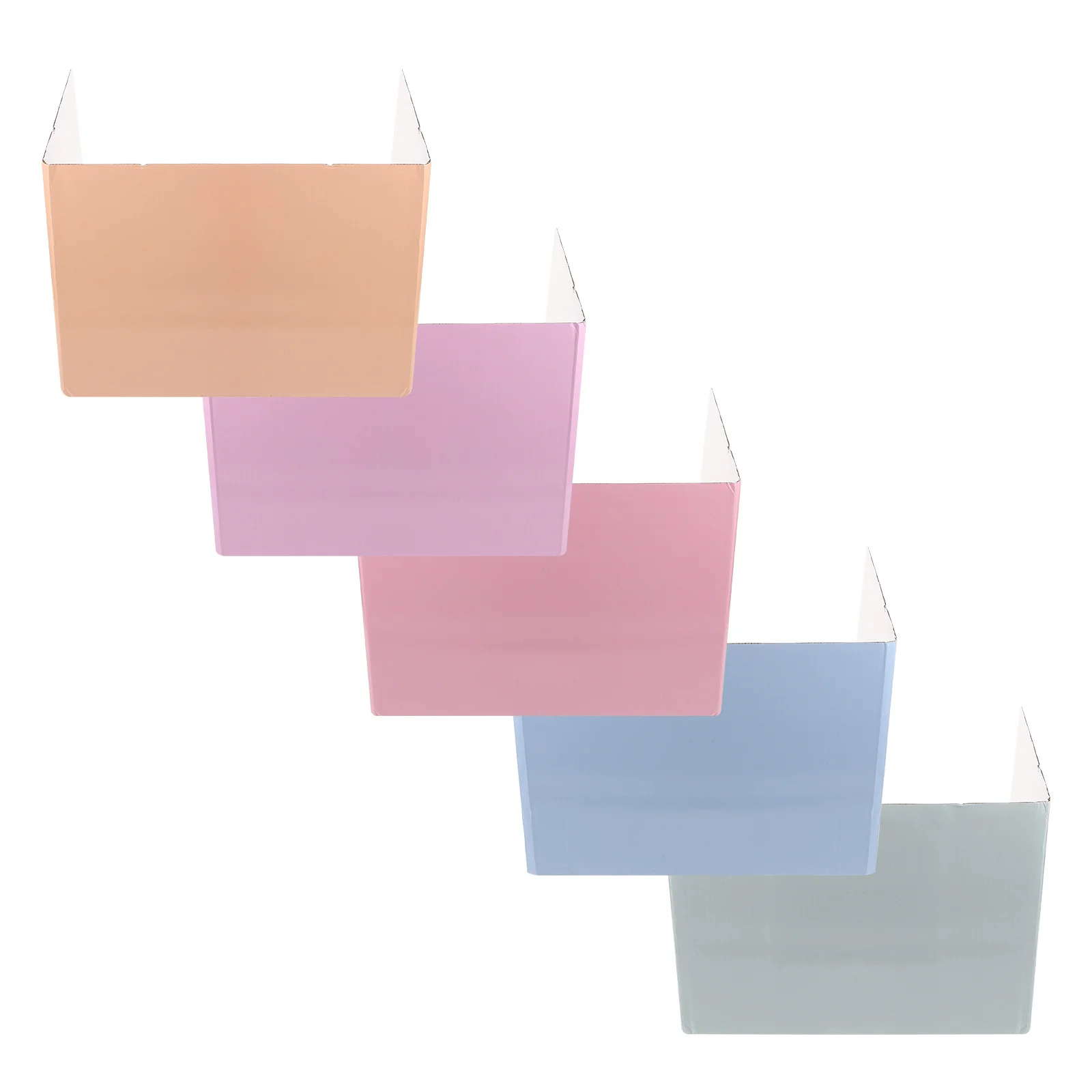 แผ่นกั้นโต๊ะ 5 ชิ้น ป้องกันการมองเห็น ป้องกันการจาม สำหรับสำนักงาน โรงเรียน ธนาคาร แคชเชียร์