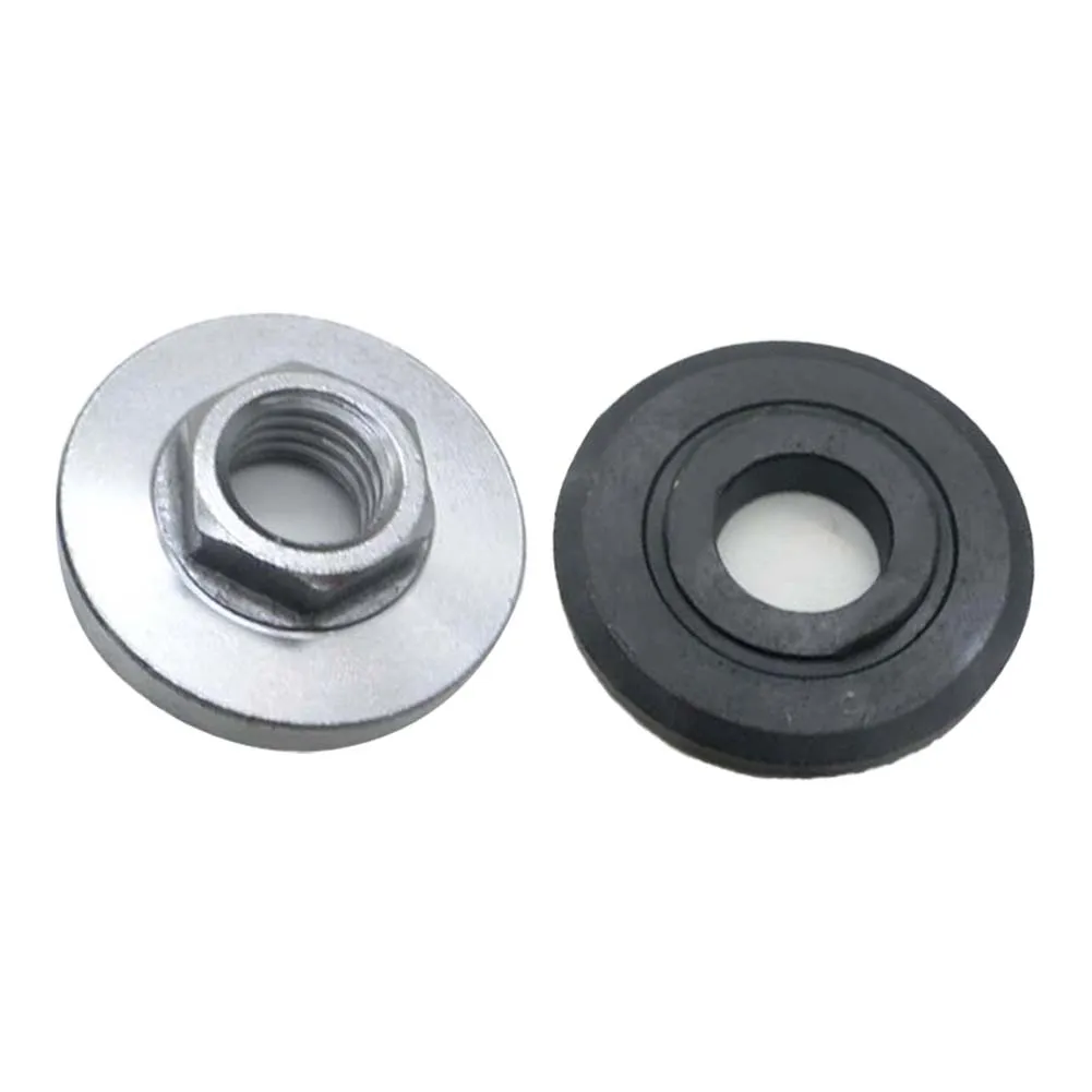 1/2pcs Pressure Plate 5/8-11 Thread Replacement Parts Angle Grinder Metal Pressure Plate Inner Outer Flange Nut Power Tools