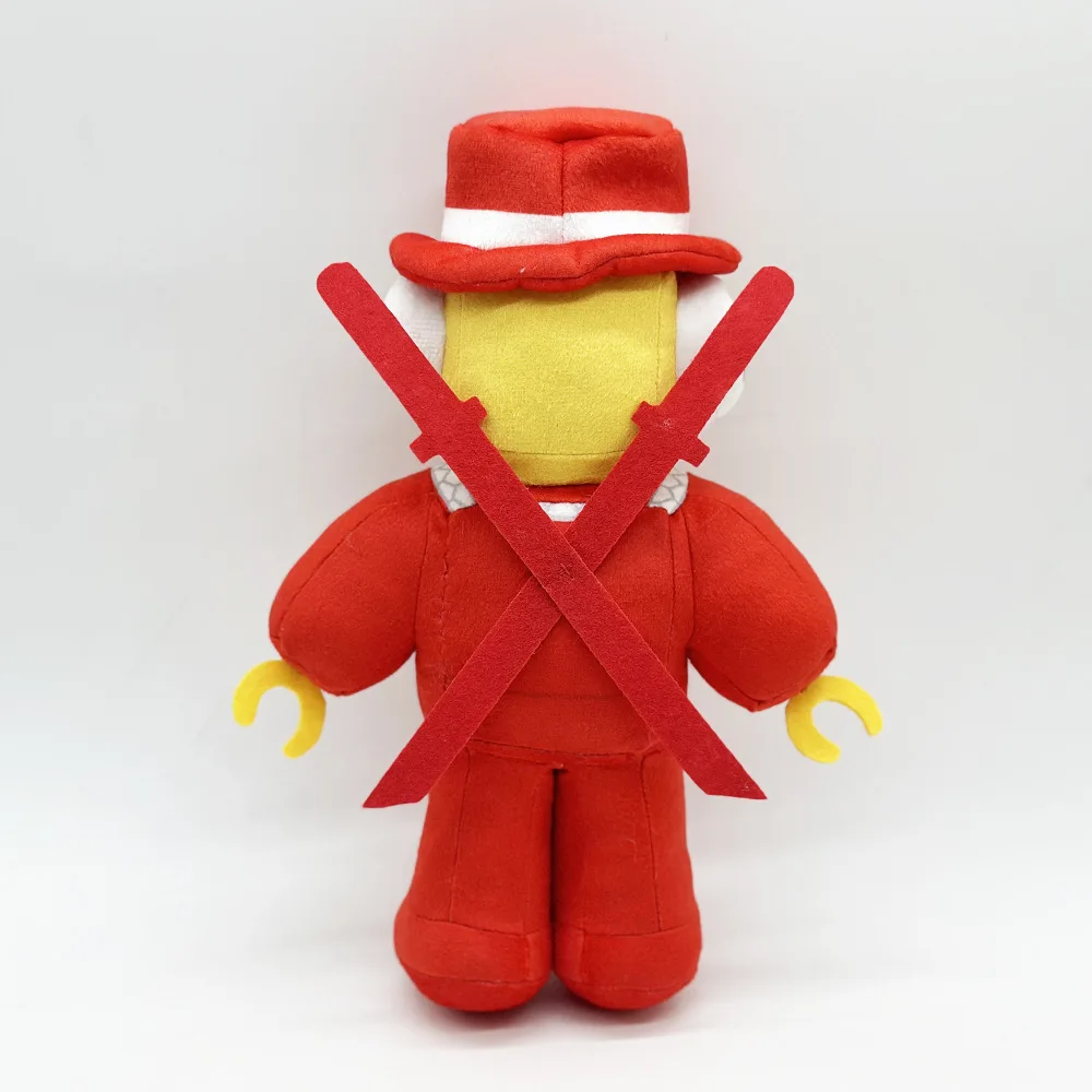 سرقة A Brainrot Jande متعة الكرتون أفخم الدمى الطرفية يرتدي قبعة حمراء قرد ألعاب من القطيفة هدايا عيد الميلاد #3