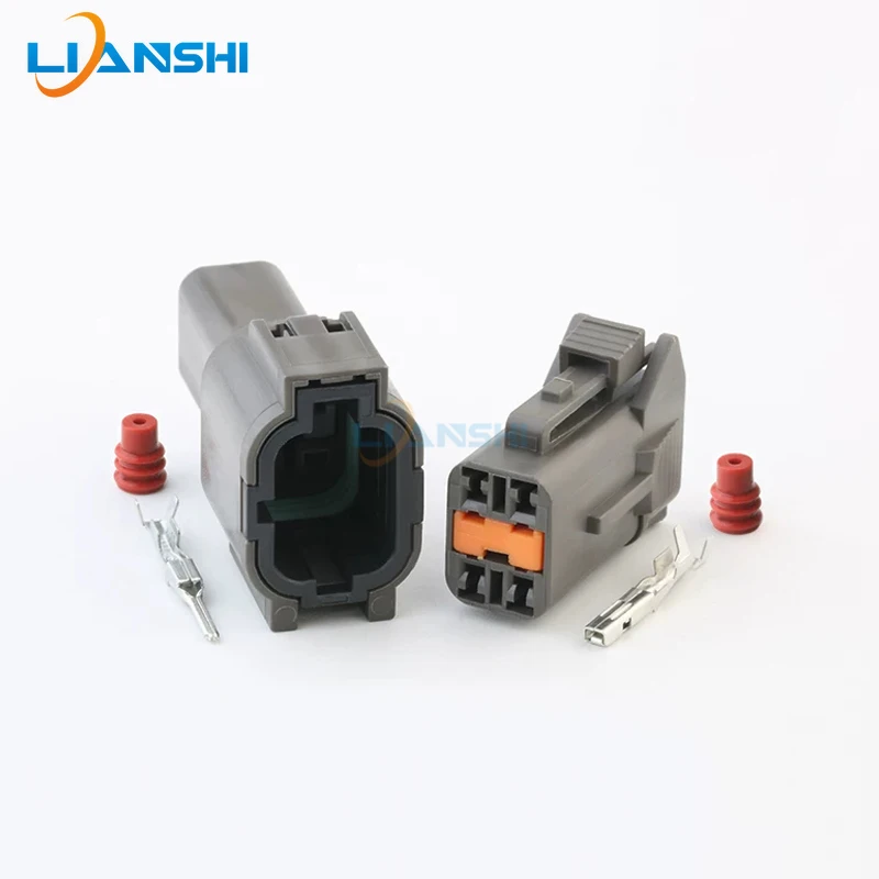 4Pin 7222-7740-40 7123-7740-40 Sealed Connector Kit w/Terminals For Excavator Truck Heavy Equipment Automotive Wire Harness Plug