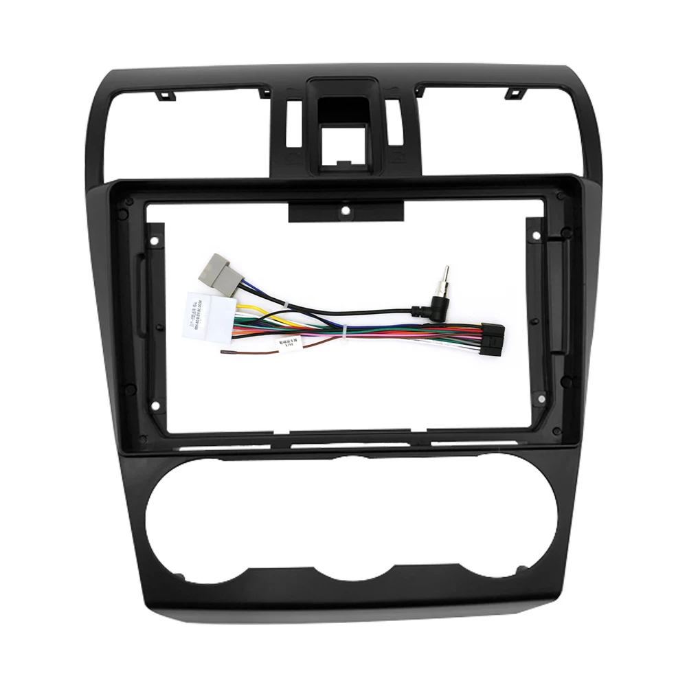 9 Inch Radio Fascia fit for SUBARU FORESTER IMPREZA XV CROSSTREK WRX LEVORG Stereo GPS DVD Player Panel Dash Mount kit Frame