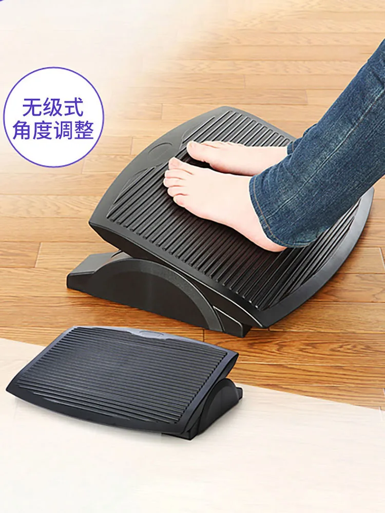 Foot pedals are comfortable and ergonomic. Pregnant women step on their feet, students step on their stools