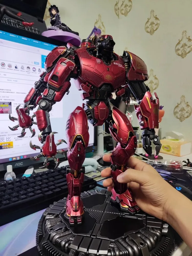 Heavy Machine Shape Storm Red Pacific Rim Spot Goods Alloy Movable Painting Finished Model Collect Ornaments High Quality Toy