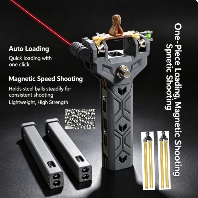 Double Row Magazine Automatic Continuous Loading Outdoor Adult Competitive High-power Hunting Tool