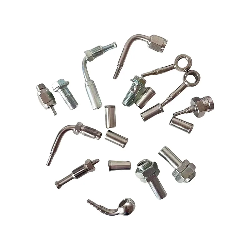 

Автомобильный фитинг тормозного шланга из нержавеющей стали, соединительный адаптер, мужской 10X1, женский обжимной соединитель для масляной трубы сцепления мотоцикла, автомобиля