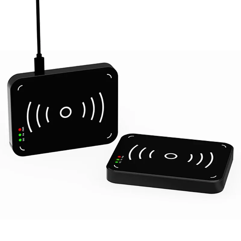 FCC access control card readers  USB desktop UHF RFID reader/writer for fast  UHF tags/labels/cards reading and writing