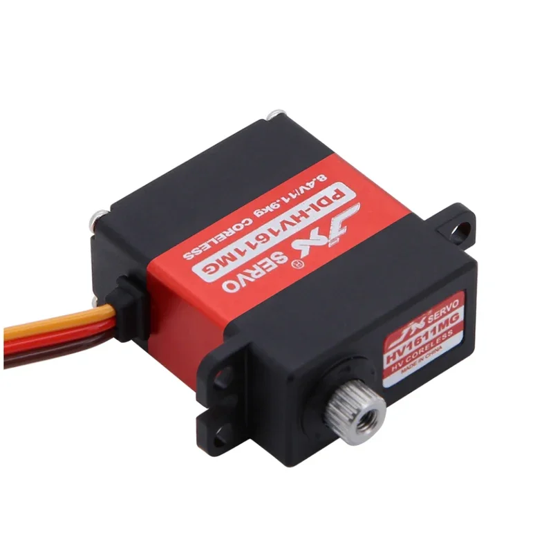 JX Servo PDI-HV1611MG Digital Servo - 16g, 11KG Torque, Metal Gear, 4.8-8.4V, for RC Cars, Crawlers & Robotics