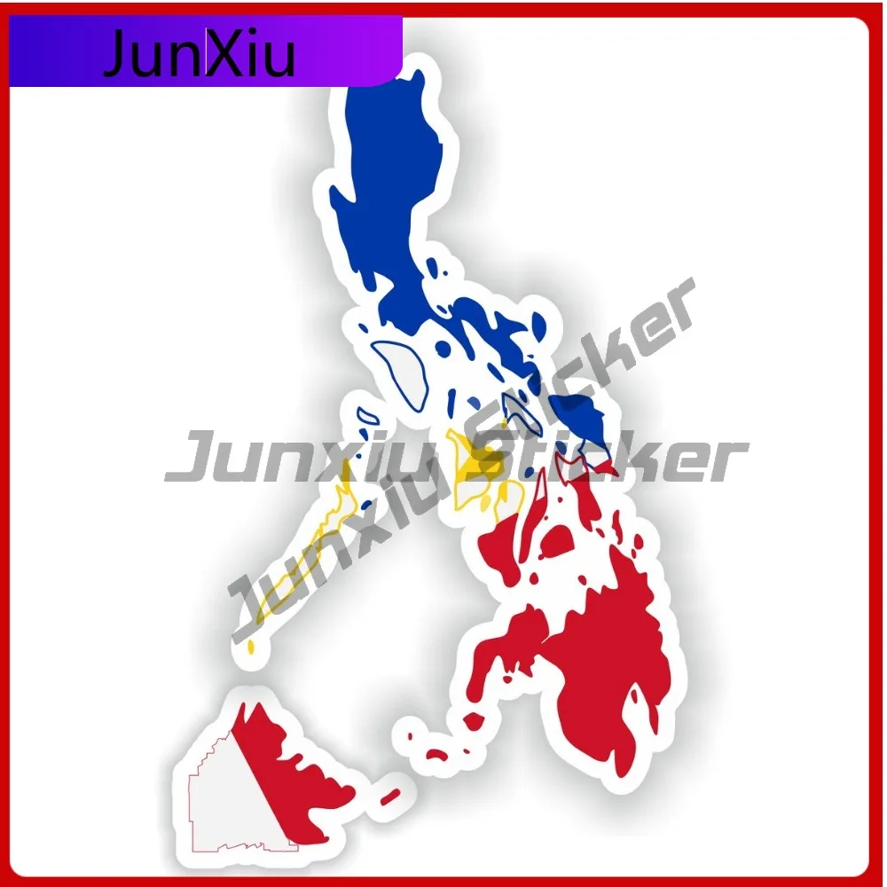 Philippines Map Flag Stylish Exterior Vehicle Accent Applied To Vehicle Exterior Bodywork And Glass