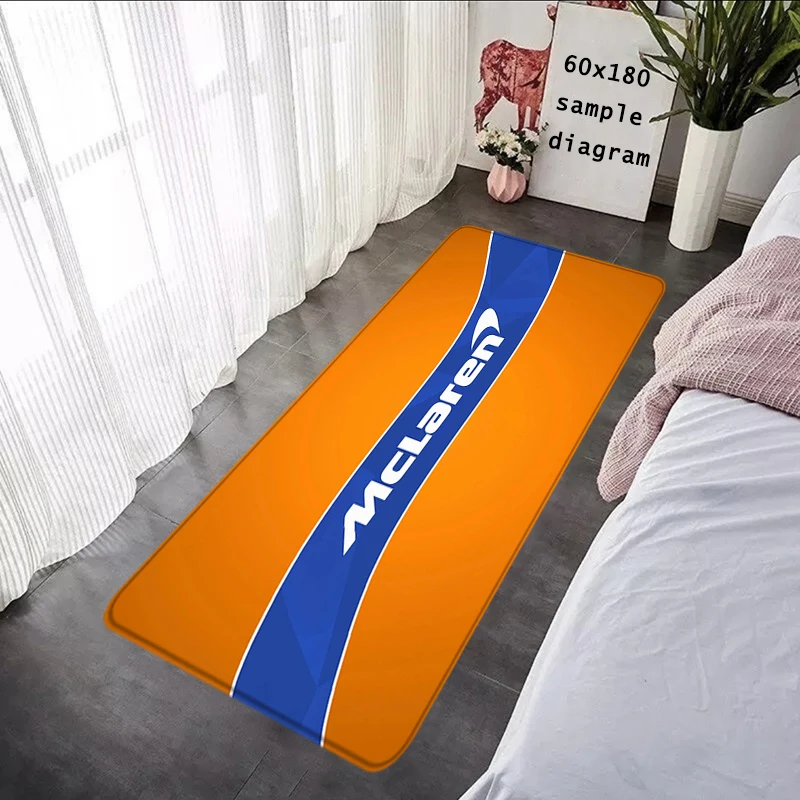 Bedside Mat Living Room Mclaren Rugs Foot Carpets Entrance Doormat Floor Mats Carpet Anti Slip Home Kitchen Hallway Decor