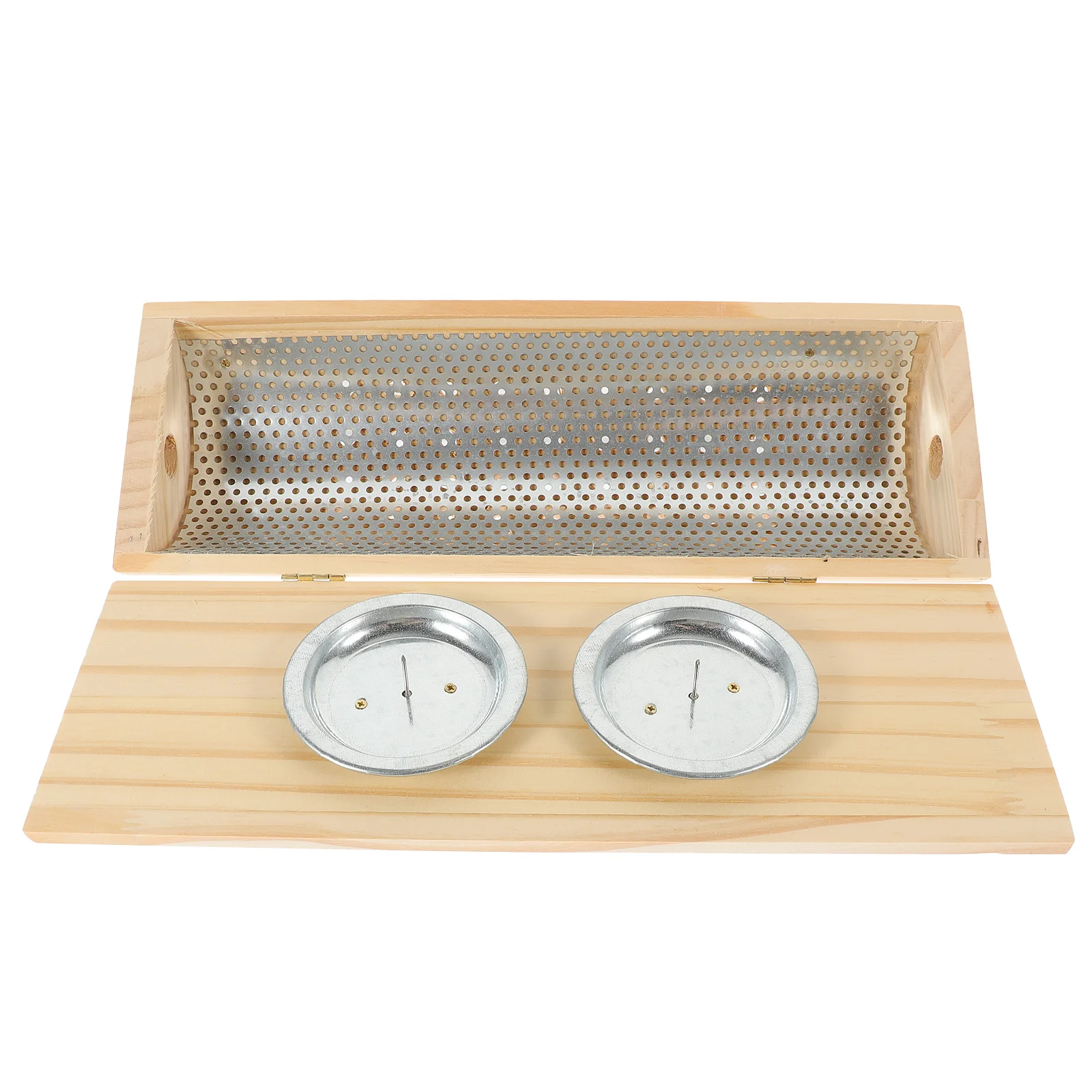 

Wooden Cervical Pillow Moderate Size Smooth Wear-Resistant Neck Pain Relief Pillow Comfortable for Daily Home Use