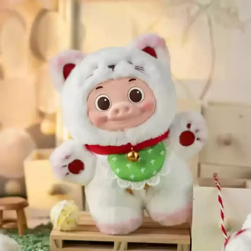 2025 ใหม่ Lazhuzhu GG Bond Pig Surprise กล่องตาบอดไวนิลรูปโดย TOPTOY - พวงกุญแจน่ารักของเล่นสะสมของขวัญ