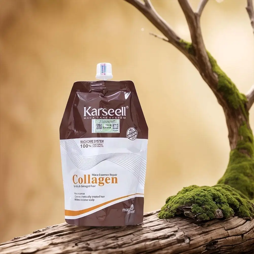 

Восстанавливающая маска для волос Karseell с кератином, глубоко питающая, для сухих, вьющихся и поврежденных волос, с коллагеном, для мягкости, гладкости и блеска.