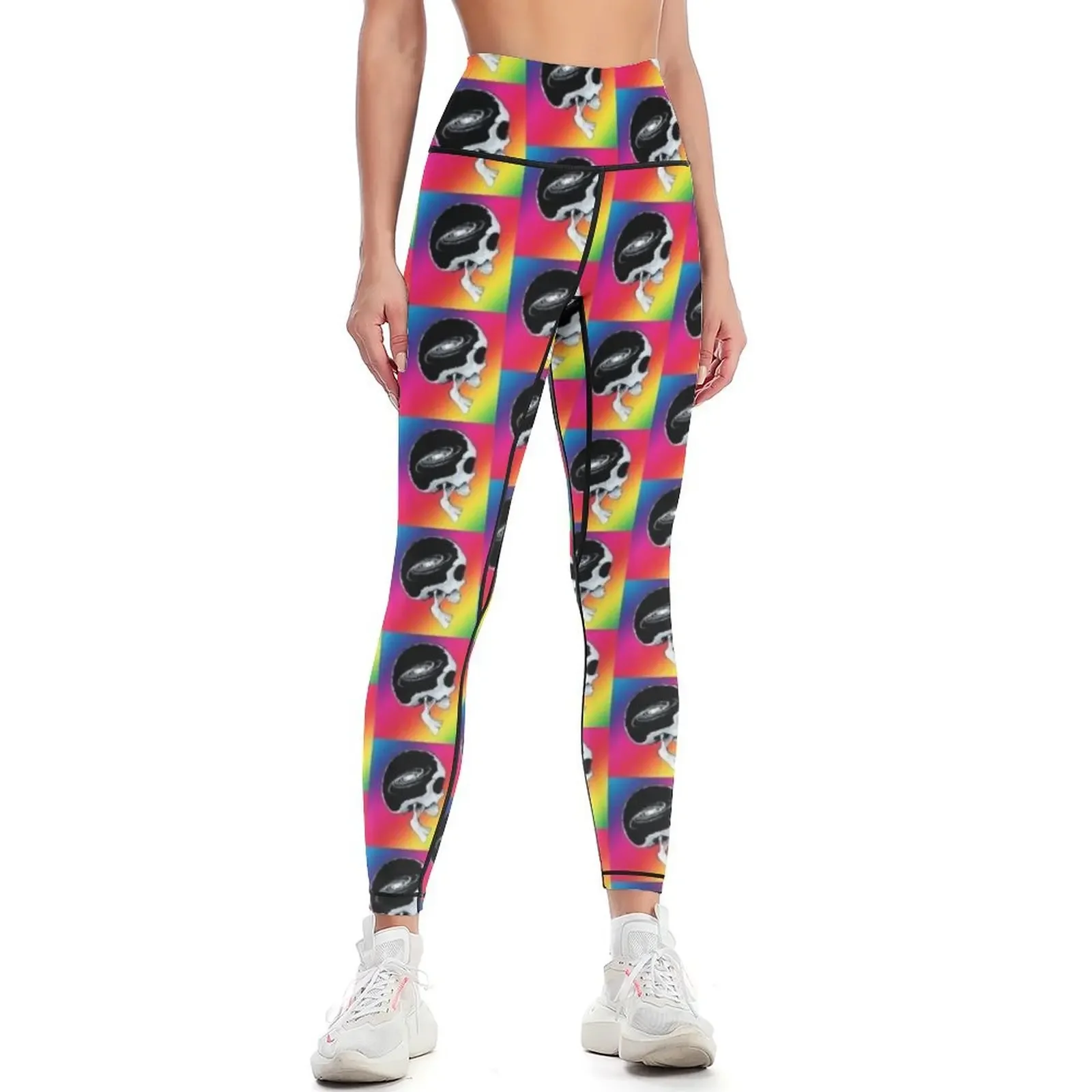 

Skull Full of Stars (Spectrum) Leggings harem pants flared Women's pants sports for gym Womens Leggings