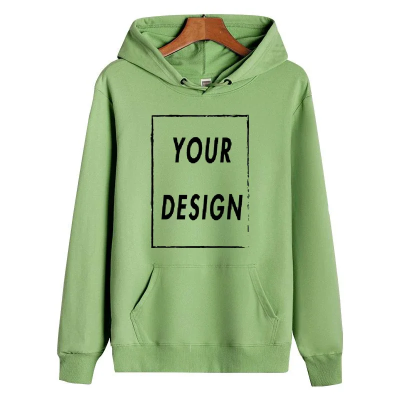 300g pure cotton hoodie custom design, personalized logo, long sleeved new men\'s and women\'s universal large casual sports sweat