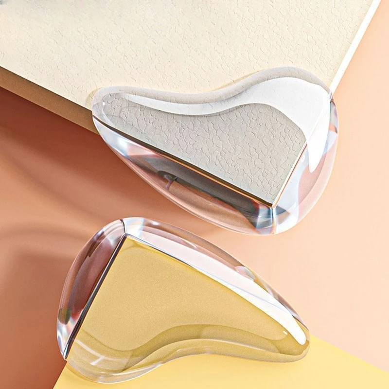 

4 шт., силиконовая резиновая защита для углов, защита для детей, угловая защита стола, защита от столкновений, угловые ограждения