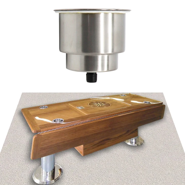 

Морское оборудование, аксессуары для лодок, держатель для напитков из нержавеющей стали, также совместим с фургоном для кемпера, автофургоном