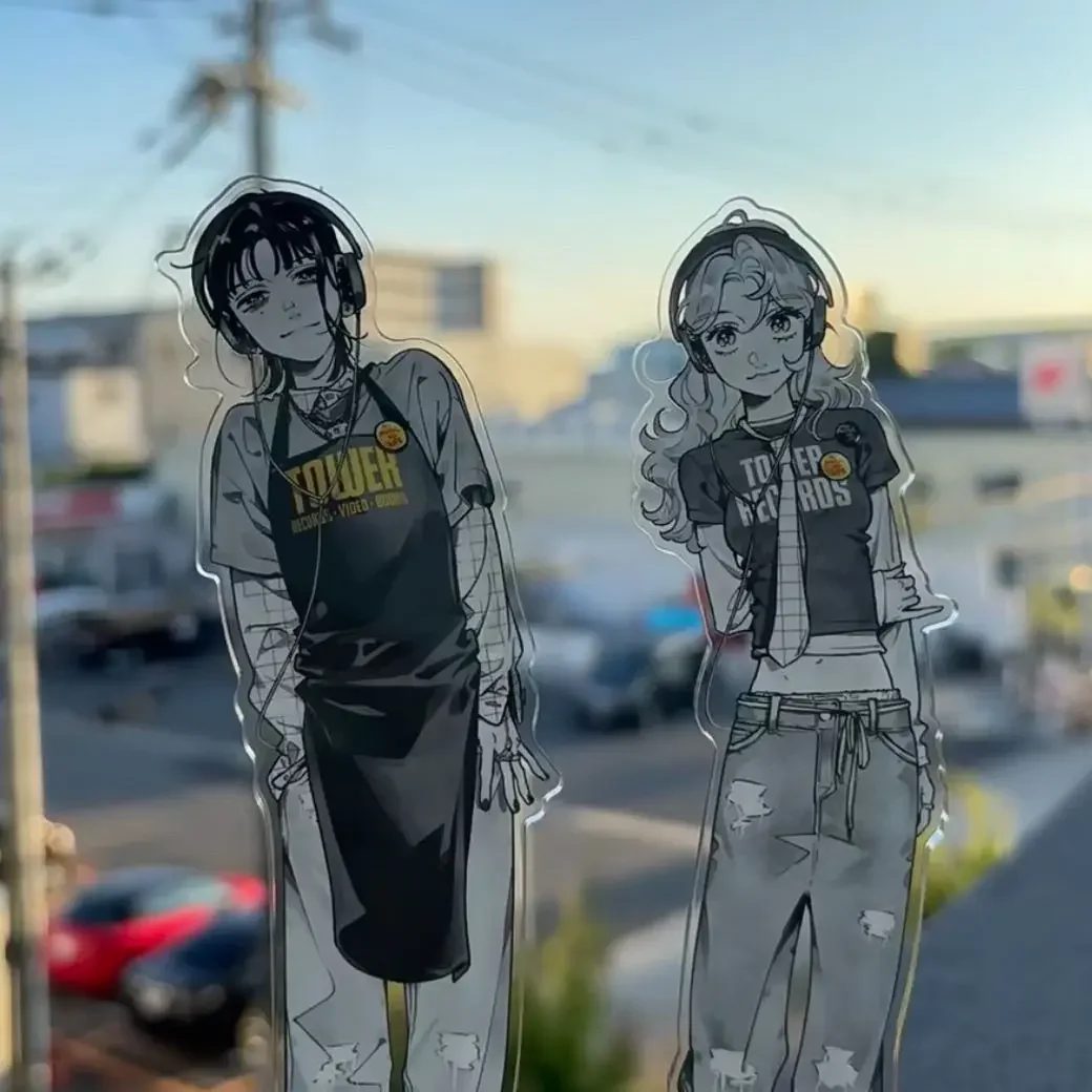 Kininatteru Hito Ga Otoko Ja Nakatta Акриловая подставка The Guy She Was Interested in Wasnt A Guy At All Figure Display Товары для аниме