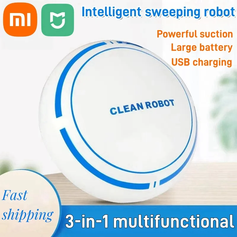 Xiaomi 3-in-1 Wireless Smart Sweeping Robot aspirapolvere multifunzionale Ultra-silenzioso Wet & dry Mopping Floor elettrodomestico