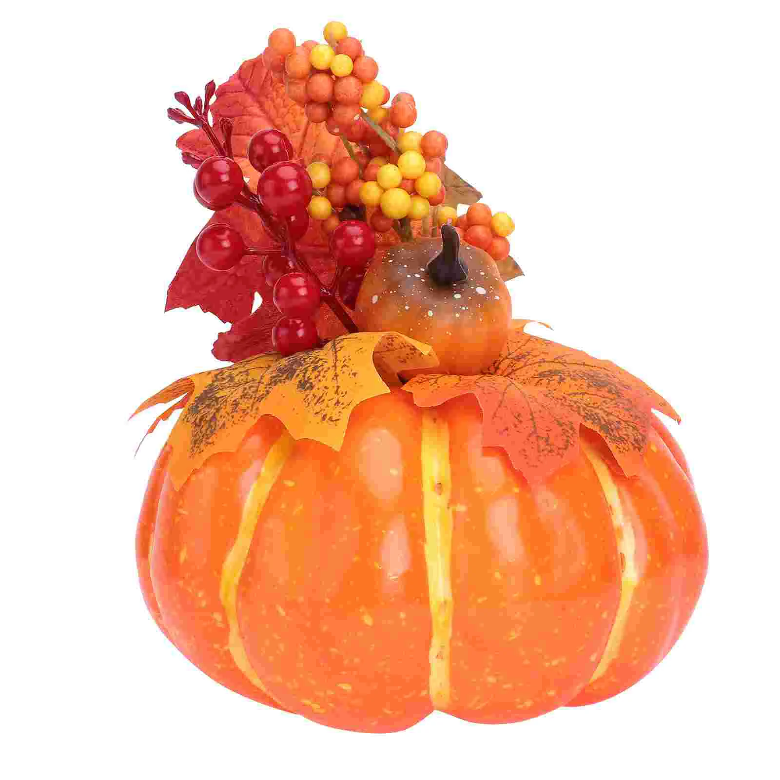 

Pumpkin Decoration Home Mini Tabletop Artificial Cloth Halloween Ornament Thanksgiving Pumpkins