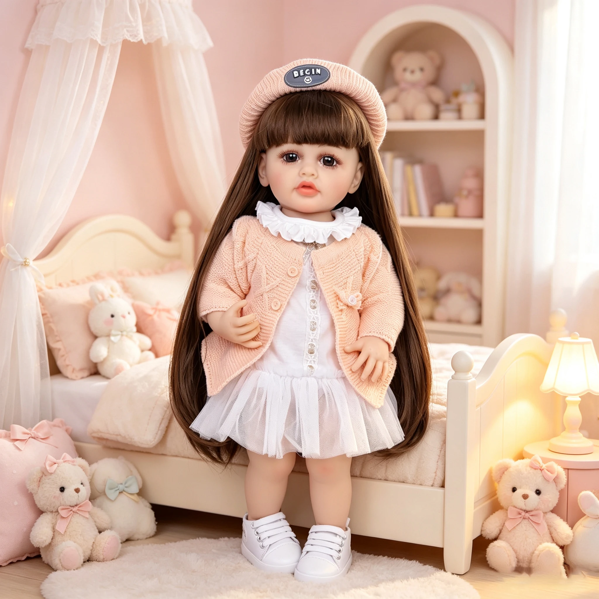 Кукла KEIUMI 22 дюйма, реалист – обзор и цена Ethnic Fashion Model