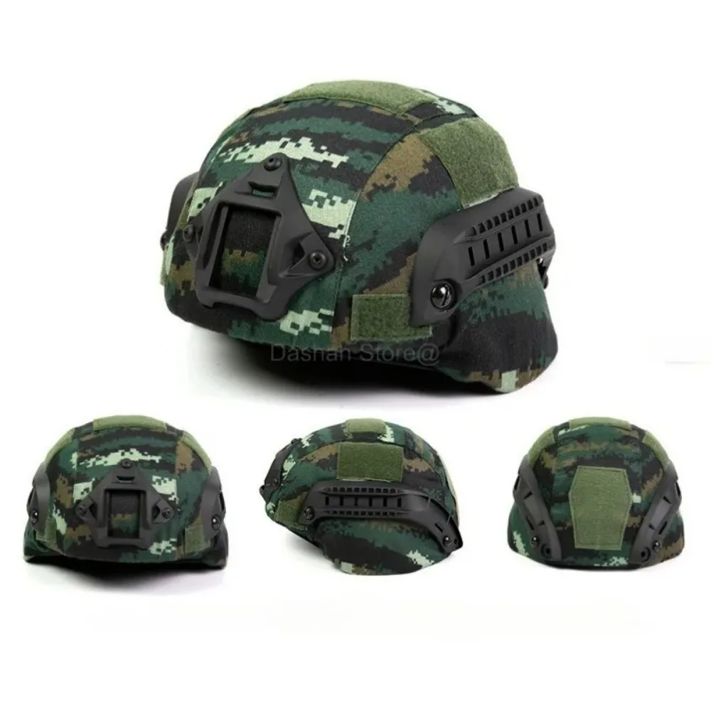 Kids CS Army Fans Outdoor Lightweight Riding Rail Helmets FAST Tactical Helmet Special Forces Field Game Summer Camp Equipment