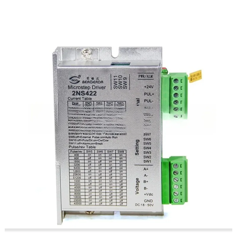 2NS860/2NS422/3NS2280/2250/2LS860 Stepper Driver, Two-phase/three-phase/closed-loop 42-110 Motor