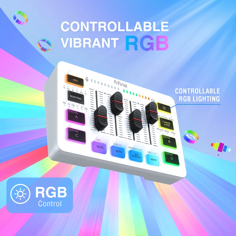 Mixer USB Fifine para Jogos — foto 6