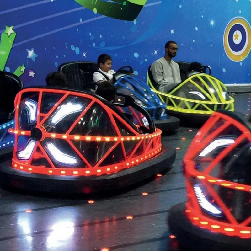 Factory Sale Outdoor Battery Electric Bumper Car New Arrival High-Speed Ground Grid Amusement Park Shopping Mall Adventure Park